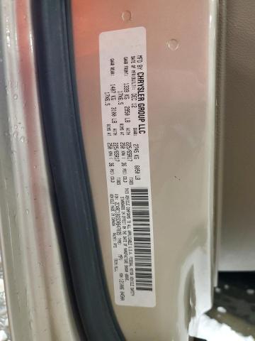 2C4RC1BG5DR647035 - 2013 CHRYSLER TOWN & COU TOURING TAN photo 13