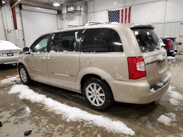 2C4RC1BG5DR647035 - 2013 CHRYSLER TOWN & COU TOURING TAN photo 2
