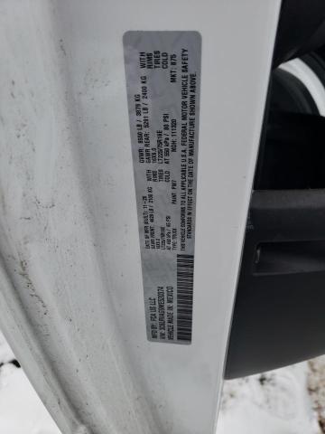 3C6LRVAG9ME520374 - 2021 RAM PROMASTER 1500 STANDARD WHITE photo 12