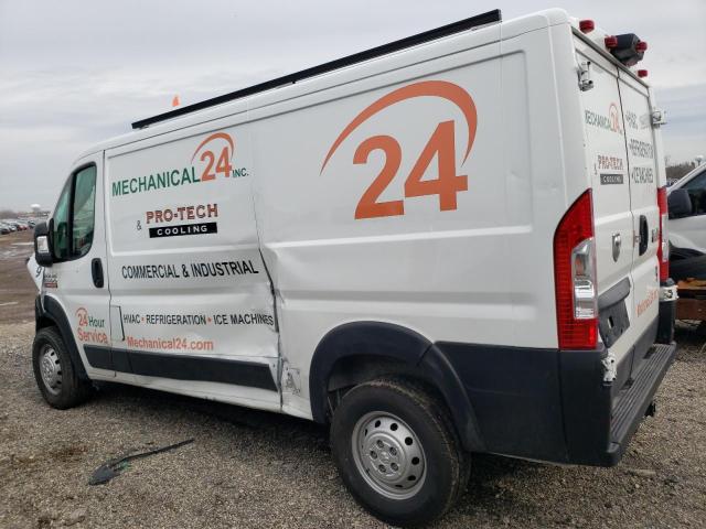 3C6LRVAG9ME520374 - 2021 RAM PROMASTER 1500 STANDARD WHITE photo 2