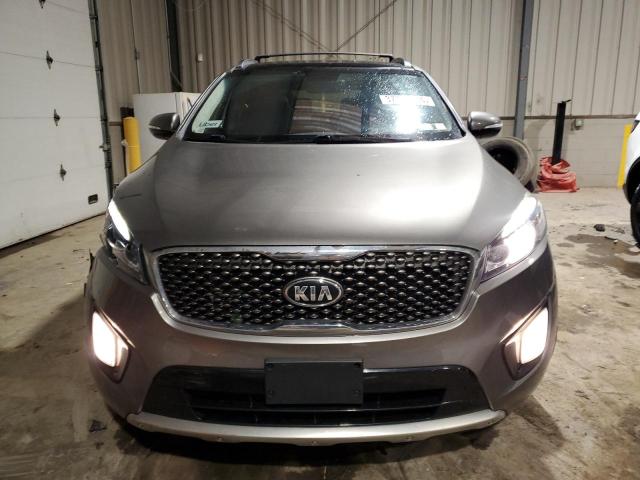 5XYPKDA5XGG026281 - 2016 KIA SORENTO SX SILVER photo 5