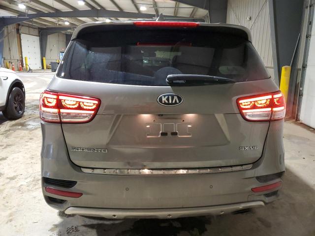 5XYPKDA5XGG026281 - 2016 KIA SORENTO SX SILVER photo 6