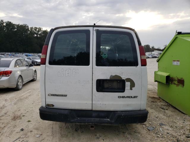 1GCGG25V151100992 - 2005 CHEVROLET EXPRESS G2 WHITE photo 6