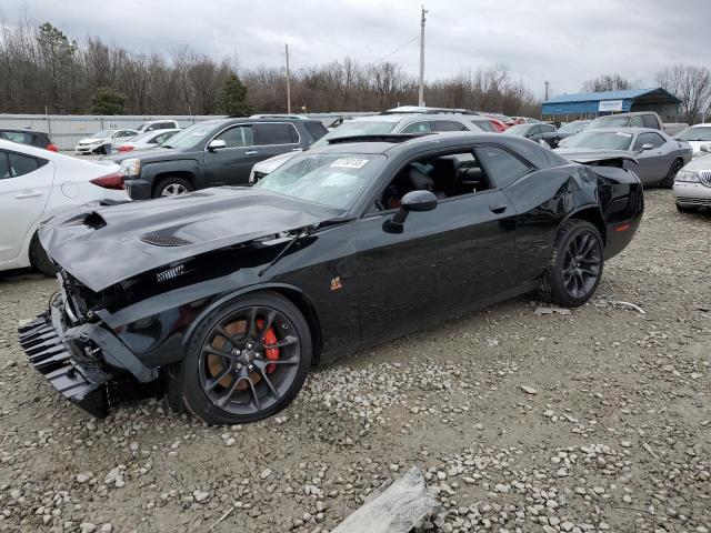 2C3CDZFJ1NH219112 - 2022 DODGE CHALLENGER R/T SCAT PACK BLACK photo 1