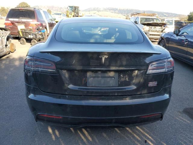 5YJSA1E64NF473157 - 2022 TESLA MODEL S BLACK photo 6