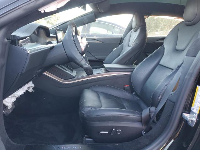 5YJSA1E64NF473157 - 2022 TESLA MODEL S 黑色 照片 7