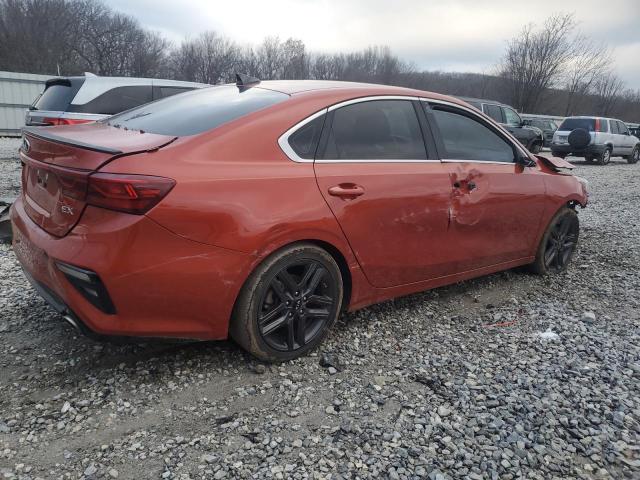 3KPF54AD0KE068703 - 2019 KIA FORTE EX ORANGE photo 3