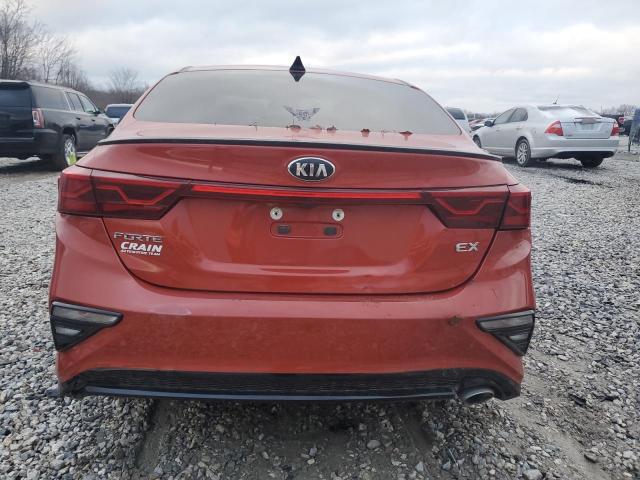 3KPF54AD0KE068703 - 2019 KIA FORTE EX ORANGE photo 6