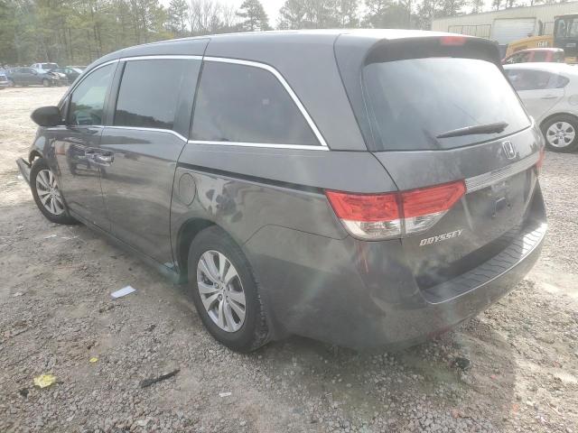 5FNRL5H41FB038639 - 2015 HONDA ODYSSEY EX GRAY photo 2