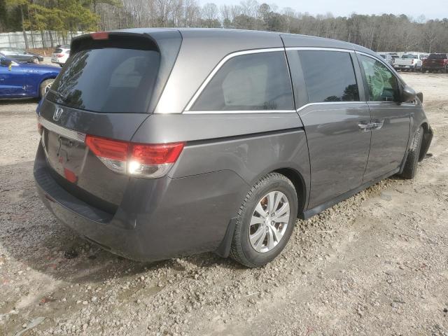 5FNRL5H41FB038639 - 2015 HONDA ODYSSEY EX GRAY photo 3