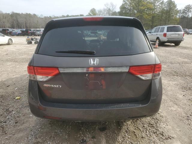 5FNRL5H41FB038639 - 2015 HONDA ODYSSEY EX GRAY photo 6