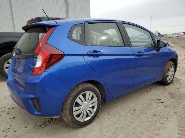 JHMGK5H52HS006936 - 2017 HONDA FIT LX BLUE photo 3