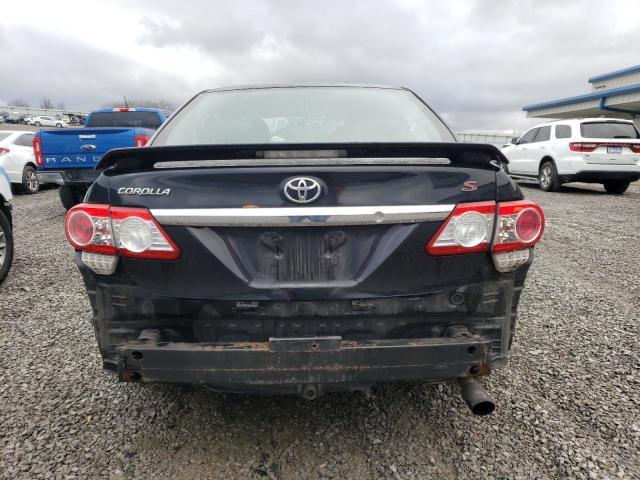 2T1BU4EE6DC995808 - 2013 TOYOTA COROLLA BASE BLACK photo 6