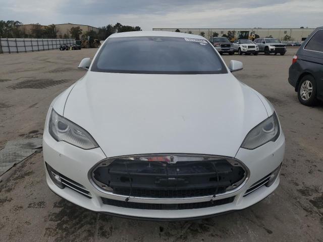 5YJSA1E23FF119743 - 2015 TESLA MODEL S WHITE photo 5