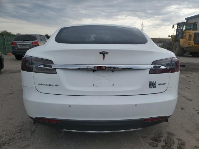 5YJSA1E23FF119743 - 2015 TESLA MODEL S WHITE photo 6