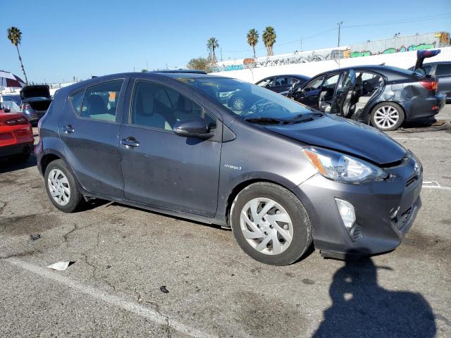 JTDKDTB32F1577427 - 2015 TOYOTA PRIUS C CHARCOAL photo 4