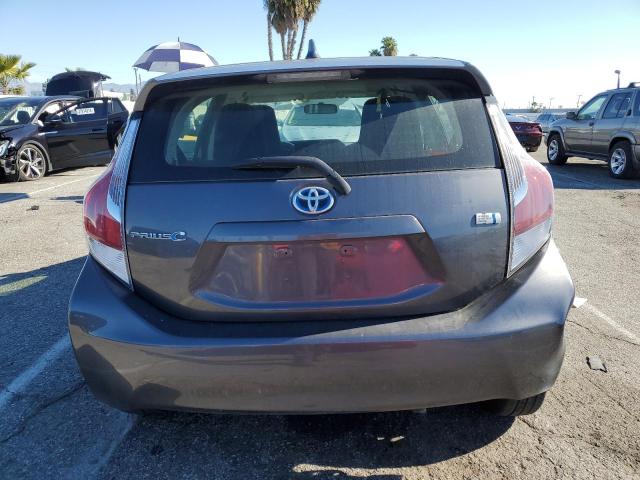 JTDKDTB32F1577427 - 2015 TOYOTA PRIUS C CHARCOAL photo 6