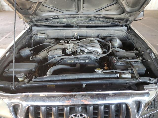 5TEGN92N32Z035633 - 2002 TOYOTA TACOMA DOUBLE CAB PRERUNNER BLACK photo 11