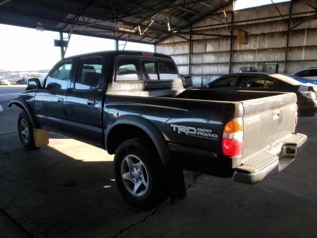 5TEGN92N32Z035633 - 2002 TOYOTA TACOMA DOUBLE CAB PRERUNNER BLACK photo 2