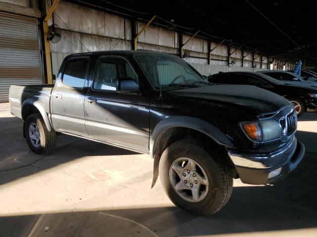 5TEGN92N32Z035633 - 2002 TOYOTA TACOMA DOUBLE CAB PRERUNNER BLACK photo 4