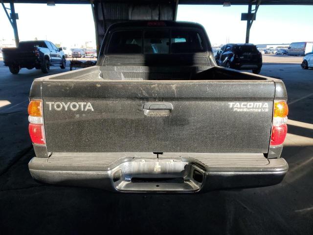 5TEGN92N32Z035633 - 2002 TOYOTA TACOMA DOUBLE CAB PRERUNNER BLACK photo 6