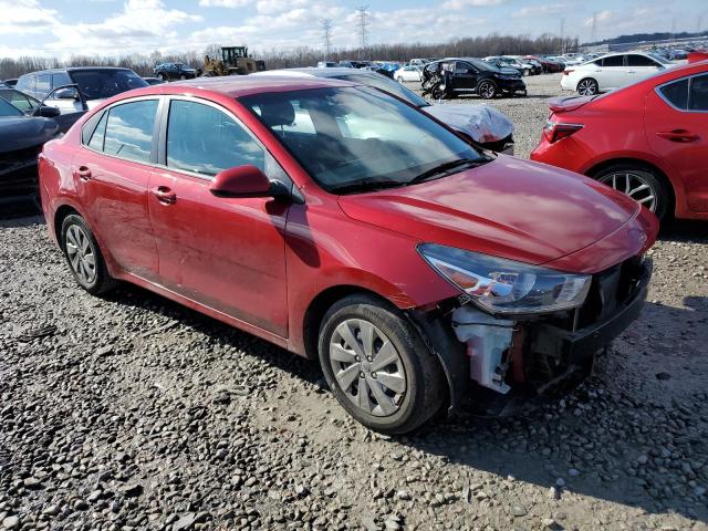 3KPA24AB5KE248857 - 2019 KIA RIO S RED photo 4