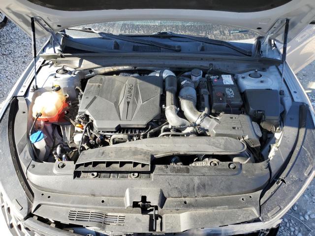 5XXG44J88MG068467 - 2021 KIA K5 GT SILVER photo 11