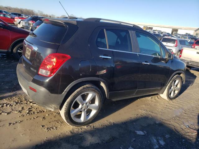 KL7CJNSBXFB066488 - 2015 CHEVROLET TRAX LTZ BLACK photo 3