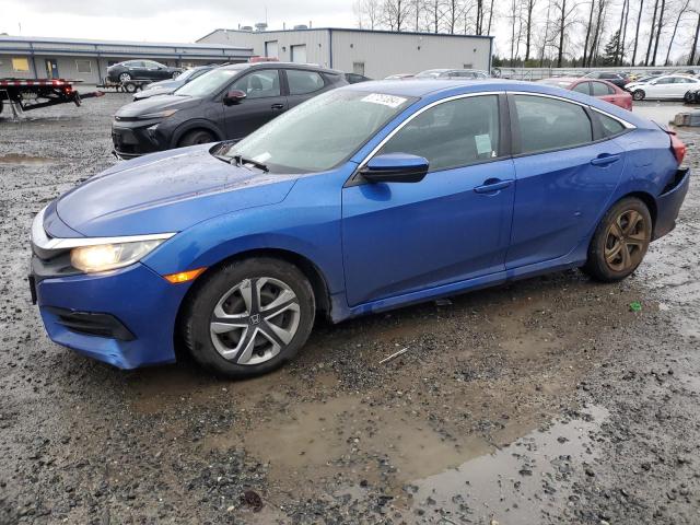 2HGFC2F5XHH537080 - 2017 HONDA CIVIC LX BLUE photo 1