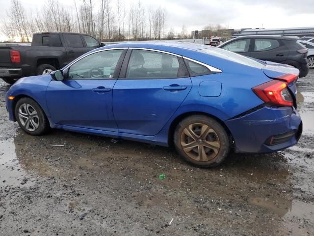 2HGFC2F5XHH537080 - 2017 HONDA CIVIC LX BLUE photo 2