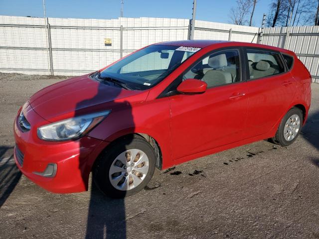 KMHCT5AE3FU219589 - 2015 HYUNDAI ACCENT GS RED photo 1