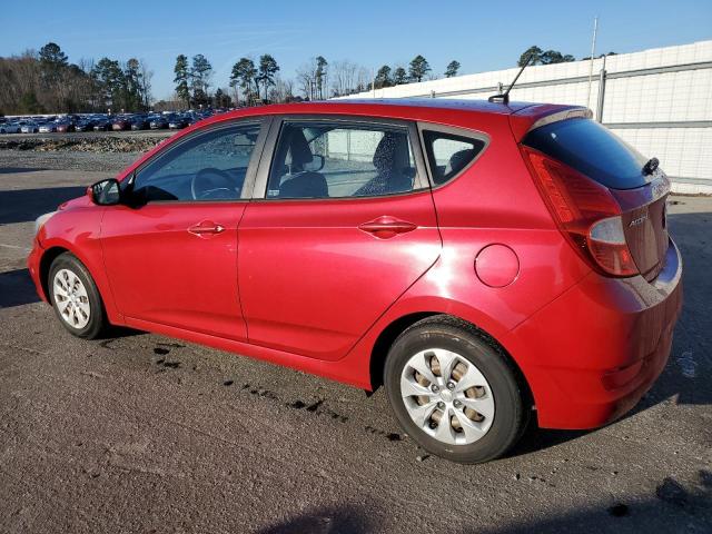 KMHCT5AE3FU219589 - 2015 HYUNDAI ACCENT GS RED photo 2