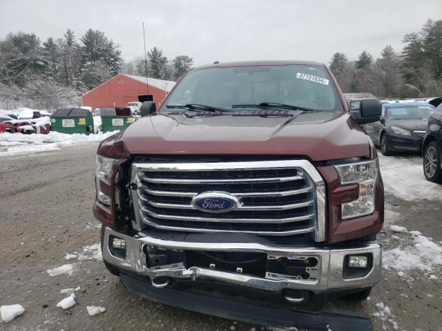 1FTFX1EF6FFC65794 - 2015 FORD F150 SUPER CAB BROWN photo 5