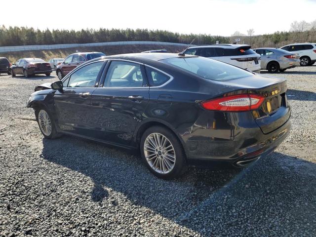 3FA6P0H92ER311483 - 2014 FORD FUSION SE BLACK photo 2