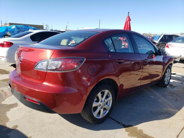 JM1BL1SF9A1235659 - 2010 MAZDA 3 I BURGUNDY photo 3