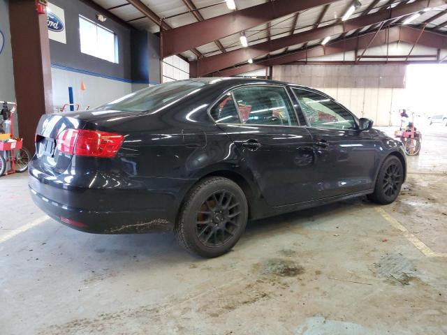 3VW2K7AJ4DM367373 - 2013 VOLKSWAGEN JETTA BASE BLACK photo 3