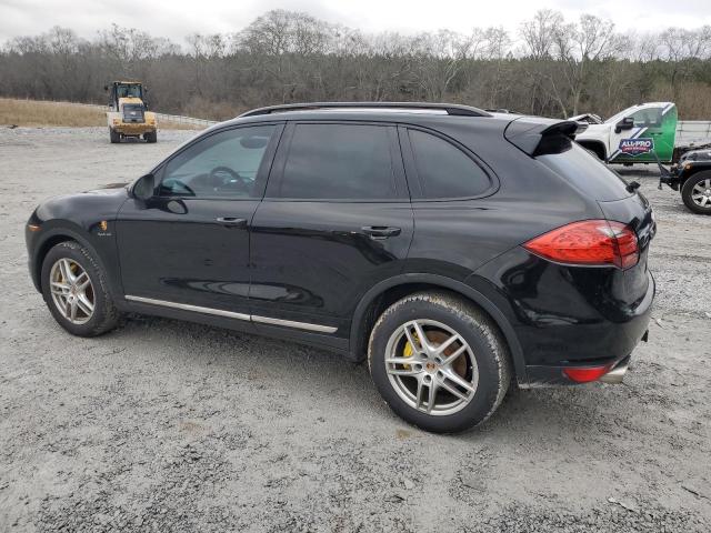 WP1AE2A29BLA91867 - 2011 PORSCHE CAYENNE S HYBRID BLACK photo 2