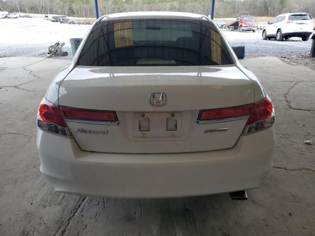 1HGCP2F6XBA112822 - 2011 HONDA ACCORD SE WHITE photo 6