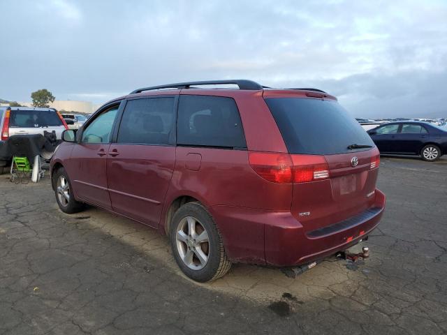 5TDZA23C05S266869 - 2005 TOYOTA SIENNA CE RED photo 2