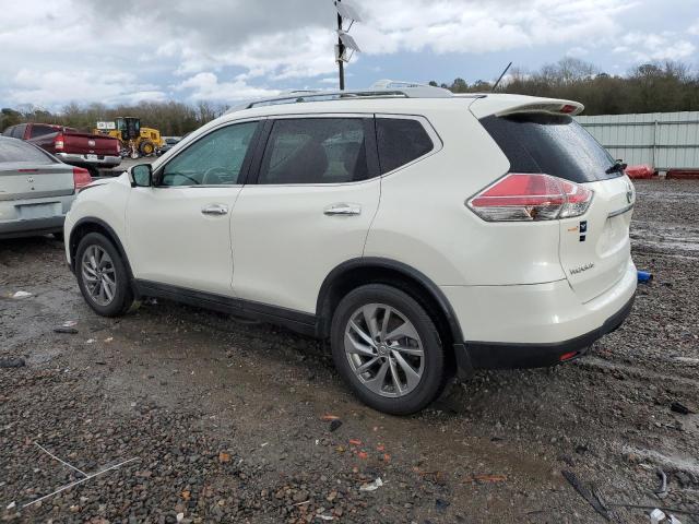 5N1AT2MT1FC859631 - 2015 NISSAN ROGUE S WHITE photo 2