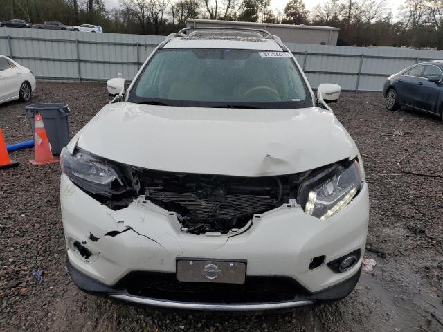 5N1AT2MT1FC859631 - 2015 NISSAN ROGUE S WHITE photo 5