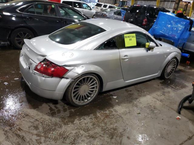 TRUWT28N921011921 - 2002 AUDI TT QUATTRO SILVER photo 3