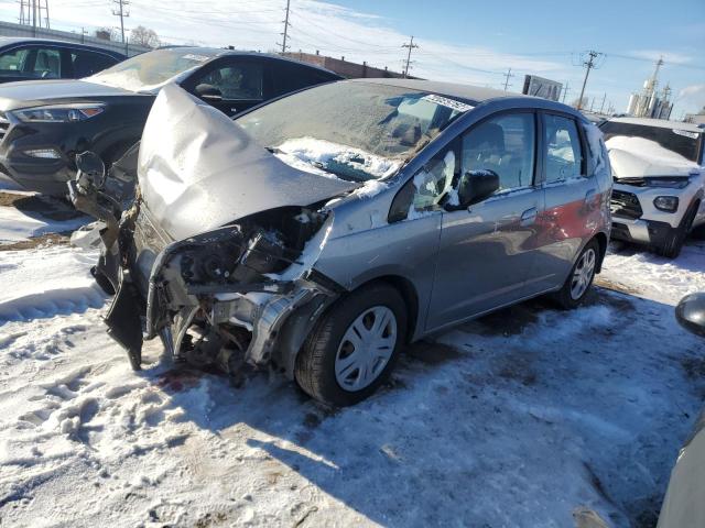 JHMGE88249S012883 - 2009 HONDA FIT GRAY photo 1