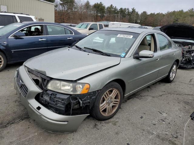 YV1RS592872609283 - 2007 VOLVO S60 2.5T GRAY photo 1