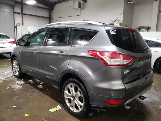 1FMCU9J91EUB77171 - 2014 FORD ESCAPE TITANIUM GRAY photo 2