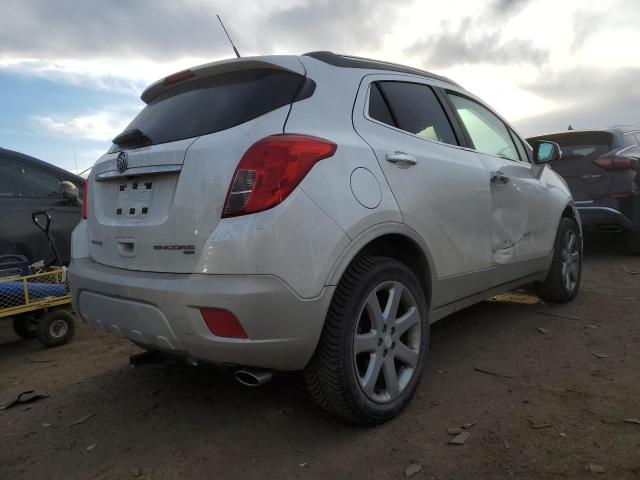 KL4CJGSB0EB671918 - 2014 BUICK ENCORE WHITE photo 3