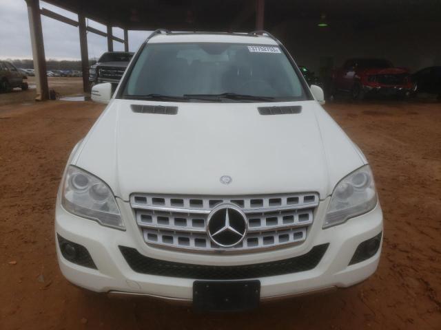 4JGBB8GB1BA733305 - 2011 MERCEDES-BENZ ML 350 4MATIC WHITE photo 5