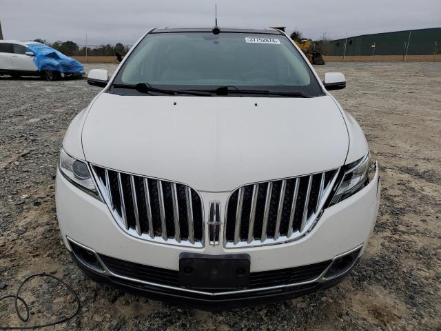 2LMDJ6JK3EBL10750 - 2014 LINCOLN MKX WHITE photo 5