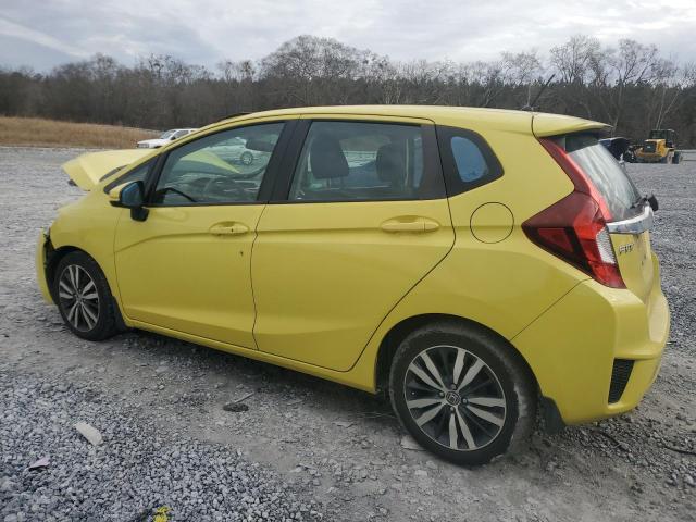 3HGGK5G89FM751607 - 2015 HONDA FIT EX YELLOW photo 2