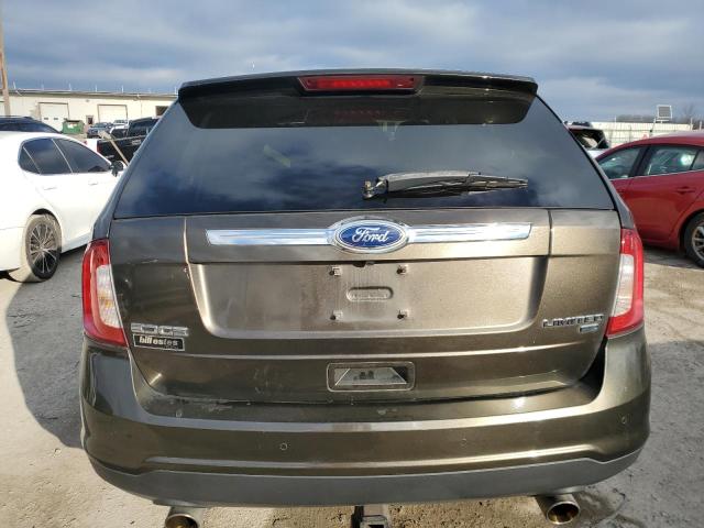 2FMDK4KC5BBA36161 - 2011 FORD EDGE LIMITED BROWN photo 6